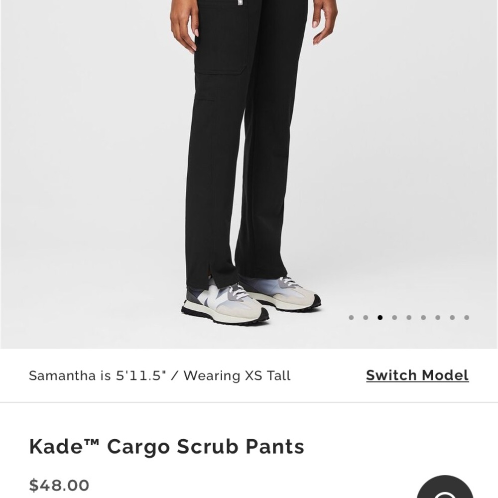 FIGS 3 pocket cargo pant scrub bottoms.